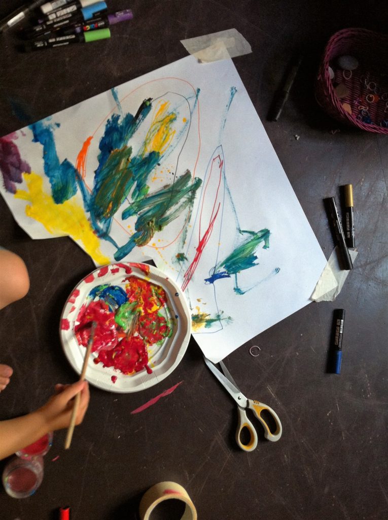SEMAINE DE L'ARTTHÉRAPIE 2018  Un Atelier Enfant et Parents  Art
